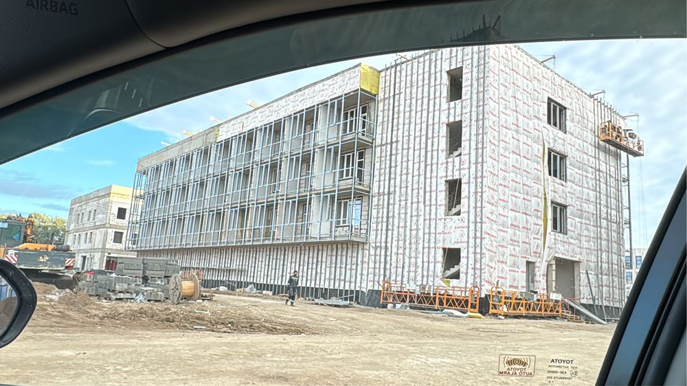 Фасадные работы.