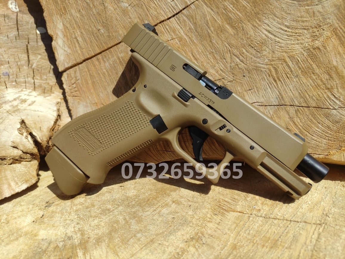 Glock 19X Coyote CO2 Umarex recul puternic pistol airsoft Original