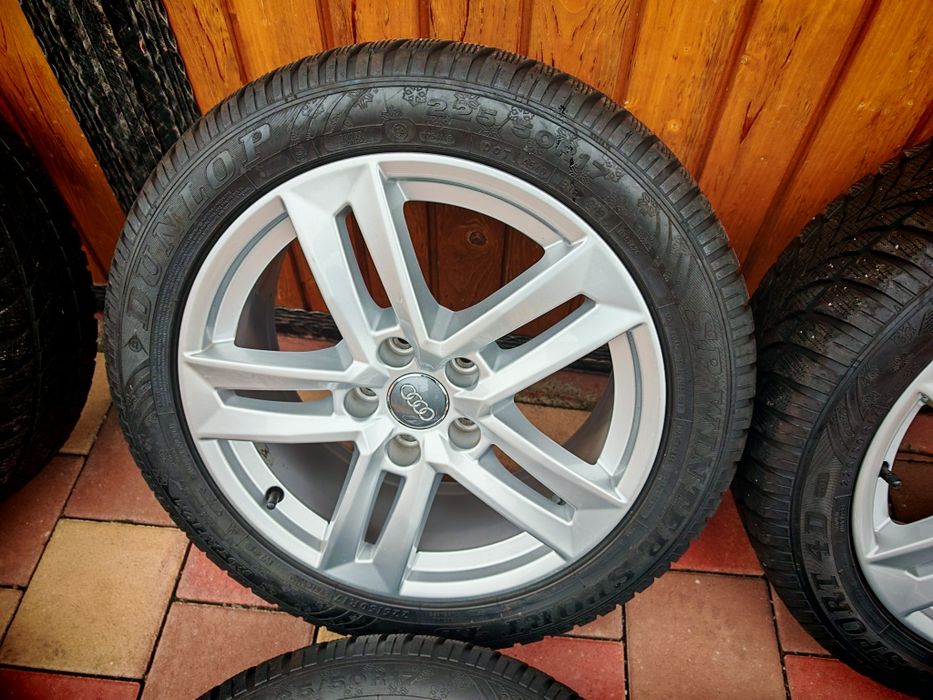 Jante audi A4 A5 225 50R17 DUNLOP iarna 2019