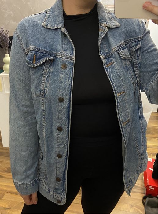 Geaca denim + geaca bomber