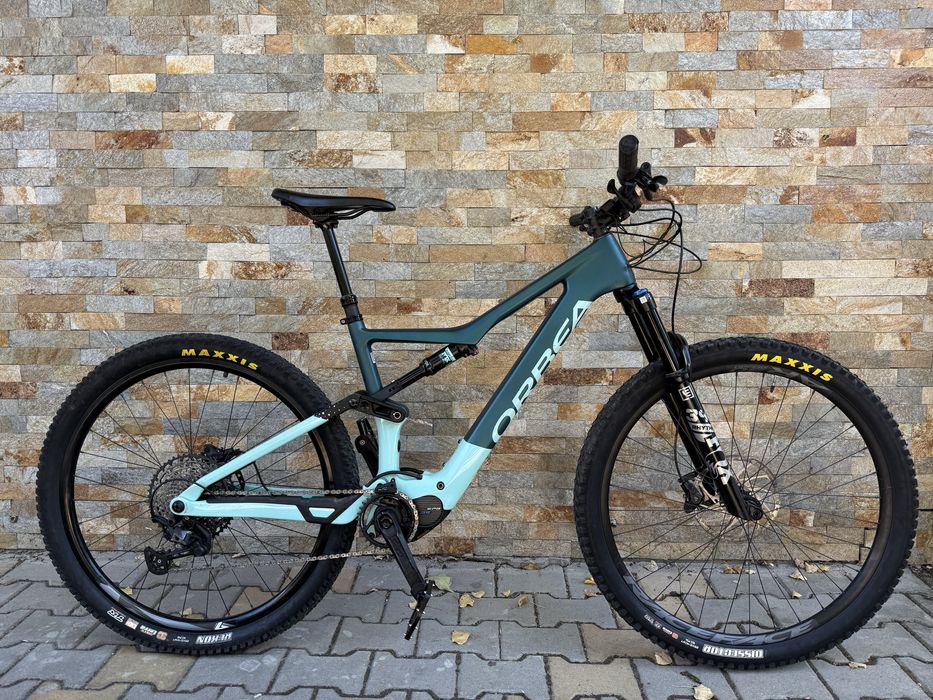 2022 Orbea Rise M20 Carbon - електрически карбонов МТБ байк (ebike)