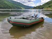 Barca gonflabila Kolibri+motor barca Honda BF2.3cizma scurta 2.3 CP 4T