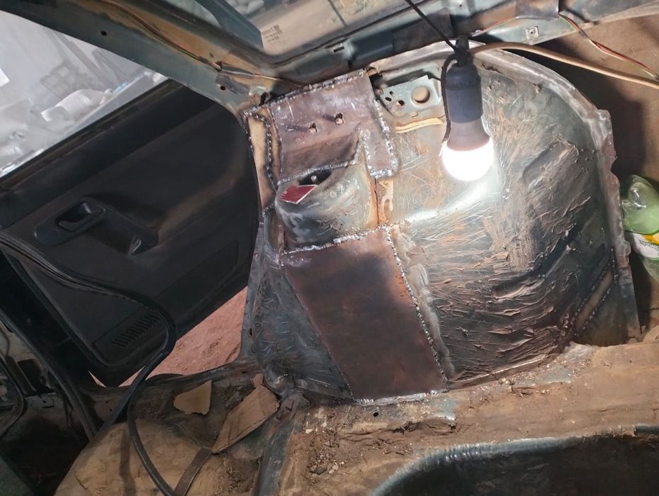 Сварка ремонт кузова  авто  полуавтомат кемпинг