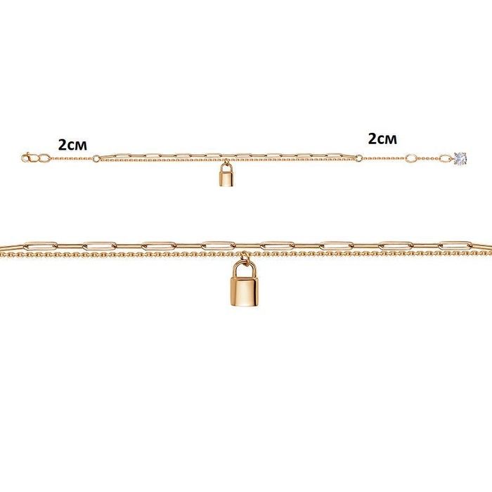 Золотой браслет Del’ta