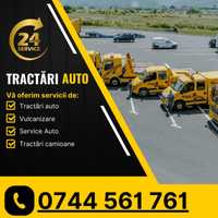 Tractari auto 24/24h Camione/Utilaje/Vulcanizare Mobila/Service Mobil