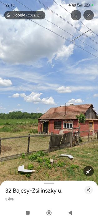 Teren cu casa în Ungaria la Nagykereki