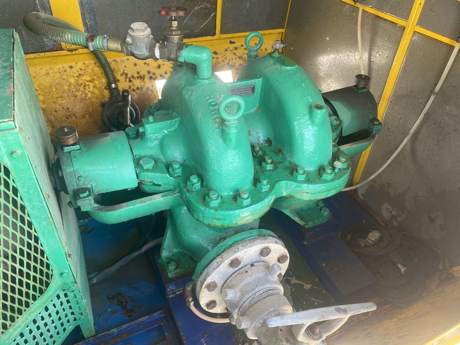 Pompa de irigatii pe remorca