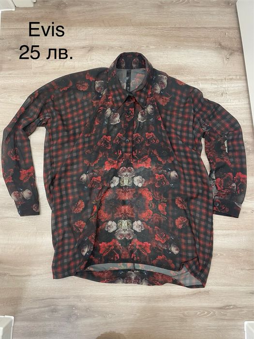 НАМАЛЕНИЕ! Всички Ризи по 10 лв. Evis Burberry