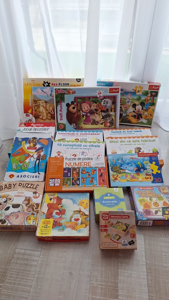 Lot Puzzle-uri 15 buc.