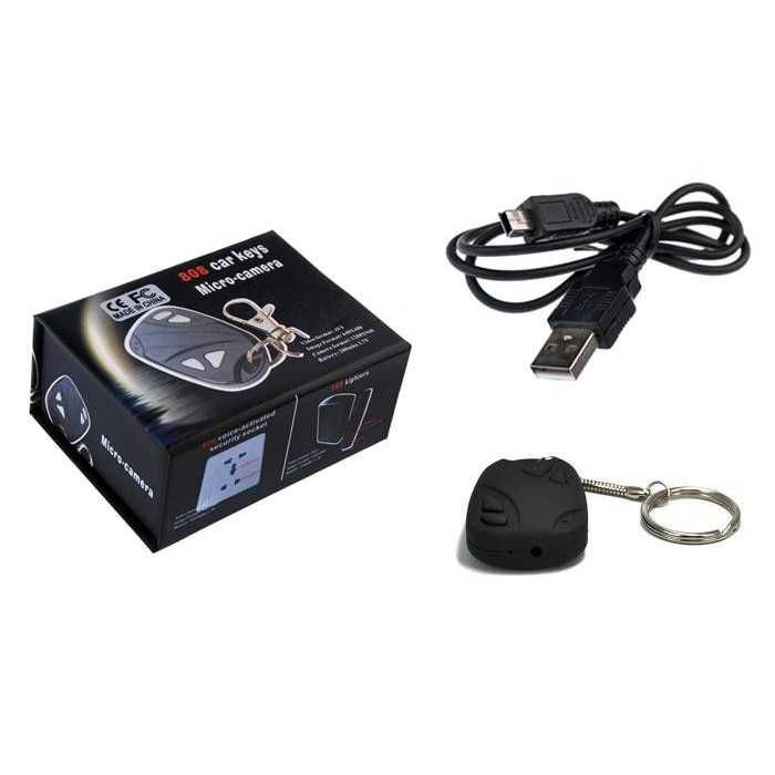 camera spion FullHD spy camera mini spion breloc auto