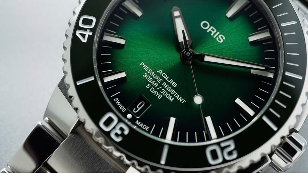 Швейцарские часы Oris Aquis, механические дайверы
