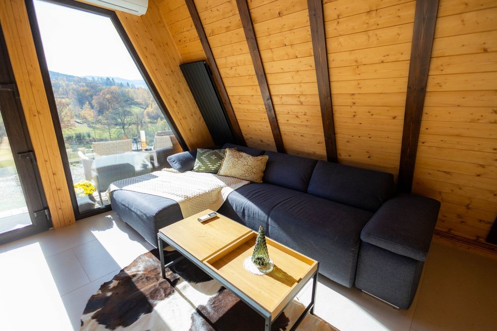 Cabana AFrame la munte - cu ciubar