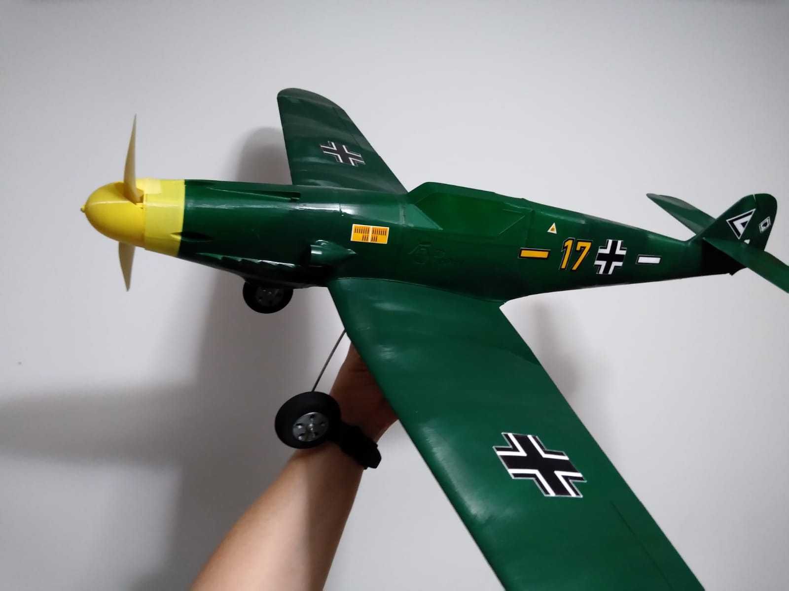 Avion Messerschmitt 109 3D Print pentru radiocomandă