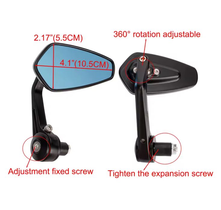 Set oglinzi moto