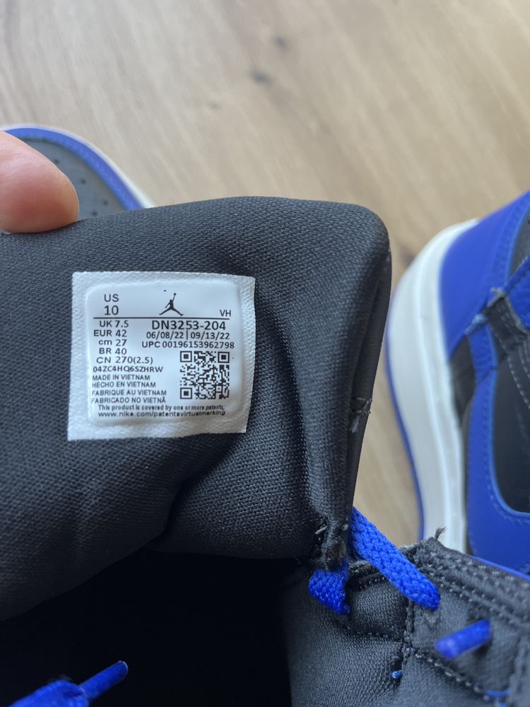 Air JORDAN 1 Elevate High “Hyper Royal” - 42 номер / Оригинал