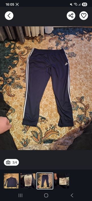 Trening Adidas albastru mărimea 2XL- nou fără etichet