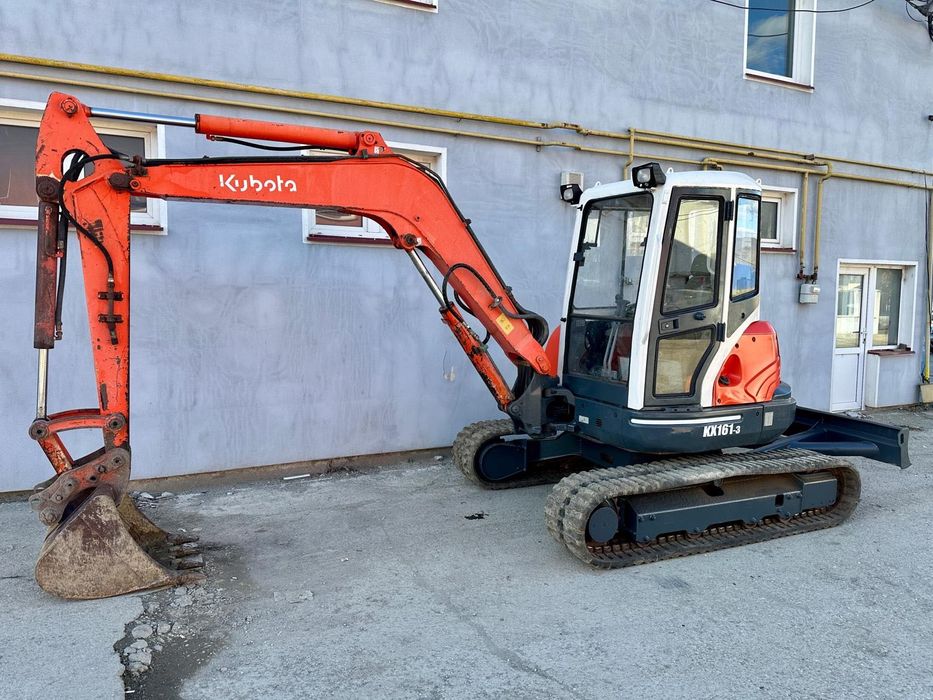 Miniexcavator Kubota KX161-3/6 tone/ 3 cupe