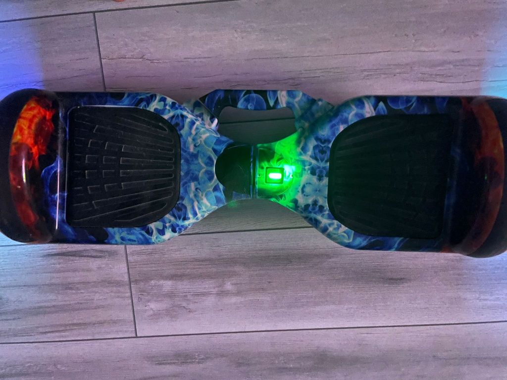 Hoverboard Albastru și Portocaliu,