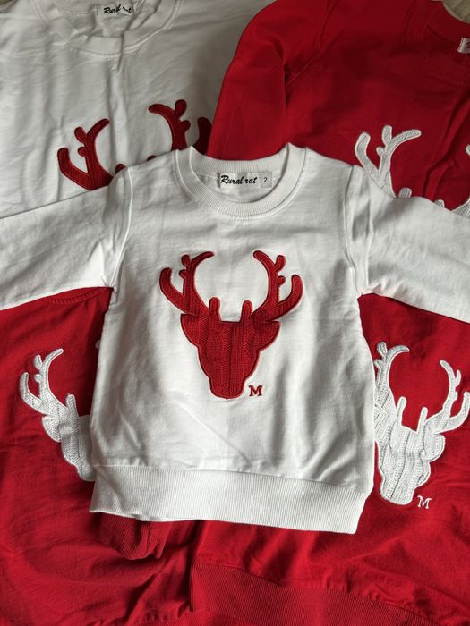 Family look новогодние кофты