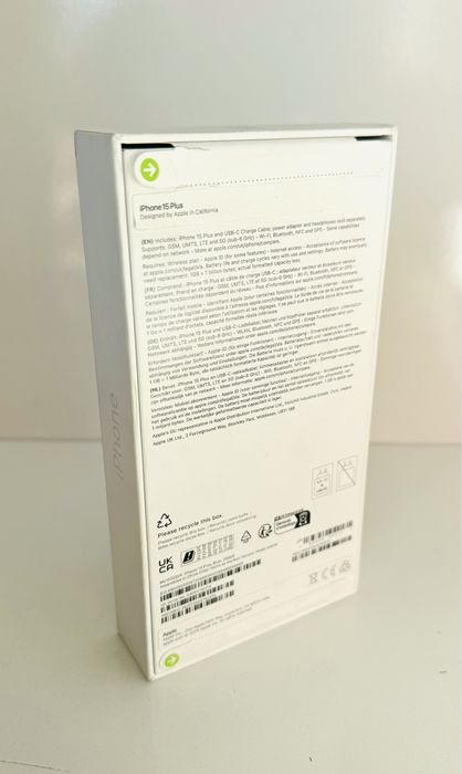 НОВ! Запечатан! iPhone 15 Plus 256GB Blue ГАРАНЦИЯ!