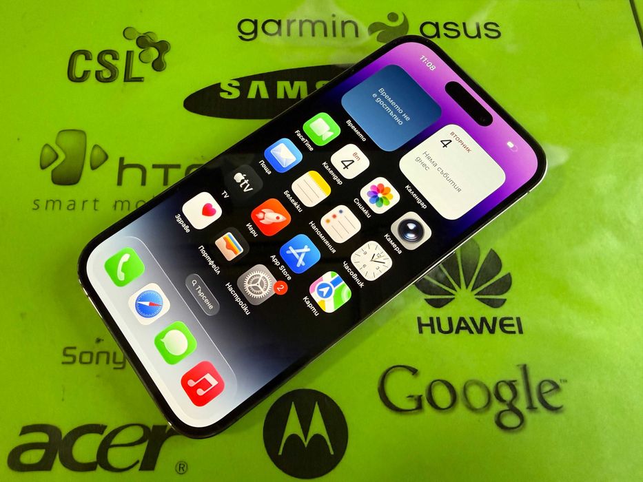 iPhone 14 Pro Deep 128gb 100% батерия.ESIM