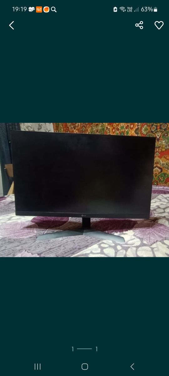 монитор на запчасти LG