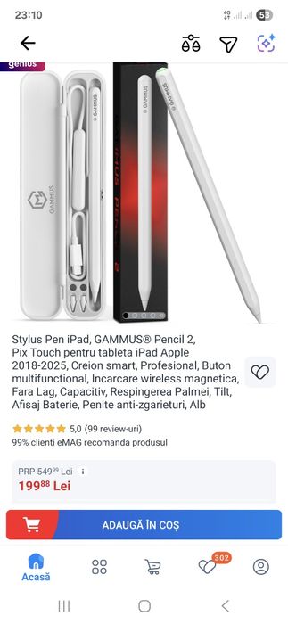 Creion smart Gammus nou