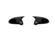 Capace oglinda  VW Golf 7 VII 2008-2017 Negru lucios Batman Style