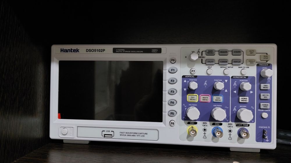 Прoдам осциллограф Hantek 5102p новый