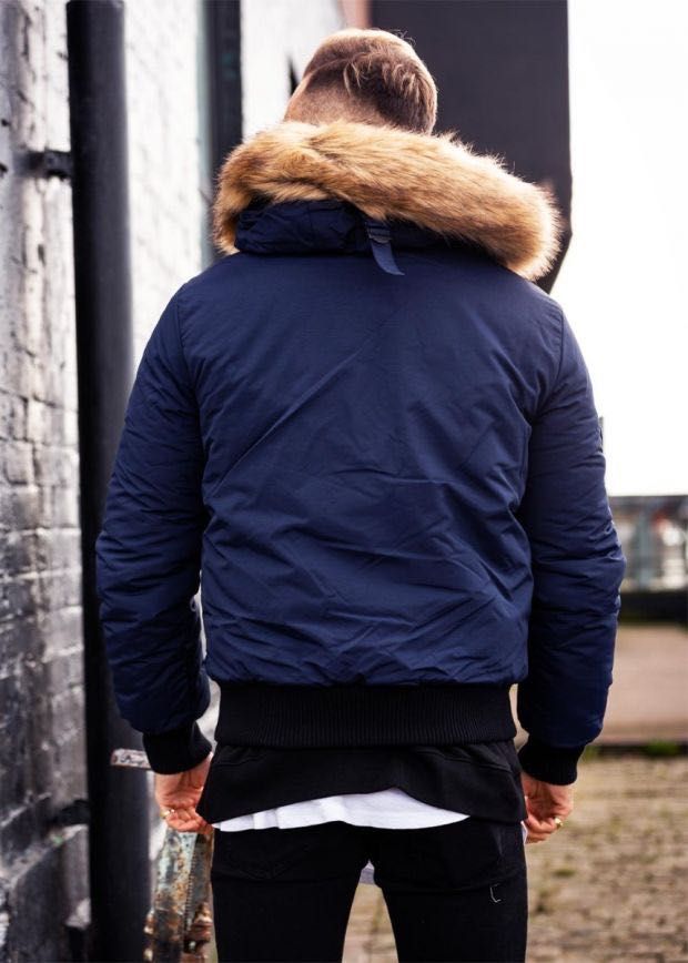 Superdry Everest Bomber ОРИГИНАЛНО мъжко зимно яке/бомбър XL