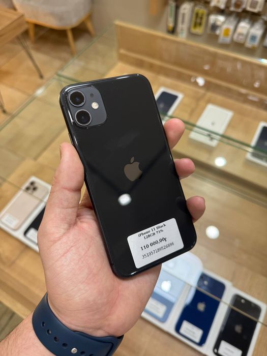 iPhone 11 Black 128GB 73%