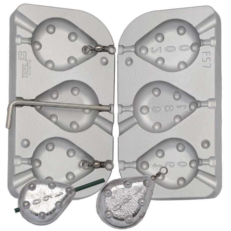 Matrita plumbi culisanti si de capat cod 057 gramaj:160/180/200g