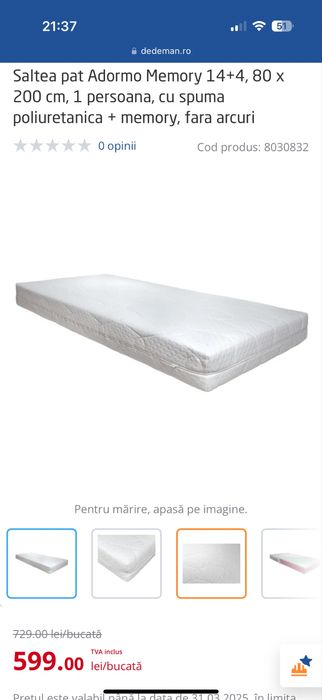 Saltele noi 80/200 Adormo