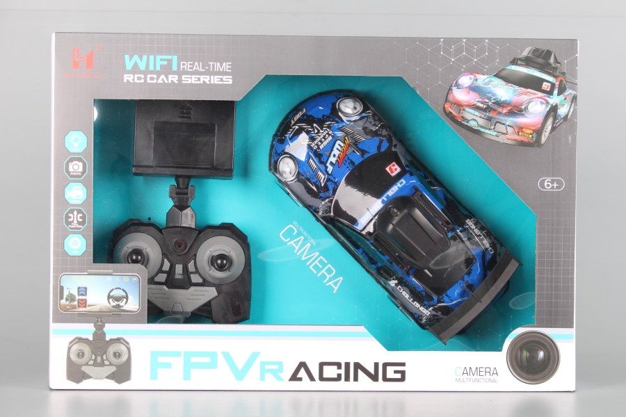 Радиоуправляема кола с камера Wi-Fi връзка и USB кабел