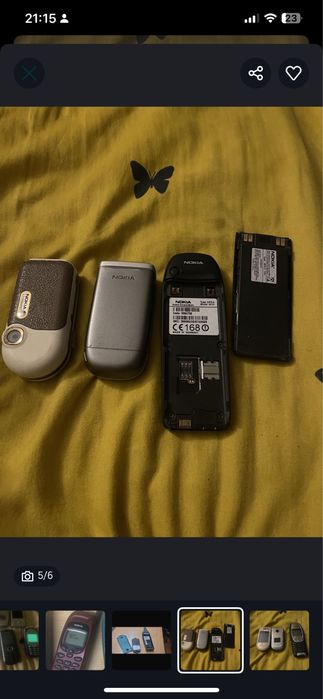 Telefon vintage retro rechin ericsson R310s nokia 2760 /nok6310 /6150