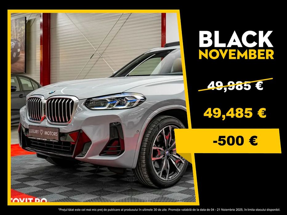 BMW X3 Posibitate Rate / Avans 0 / Km Certificat / Garantie Extinsa