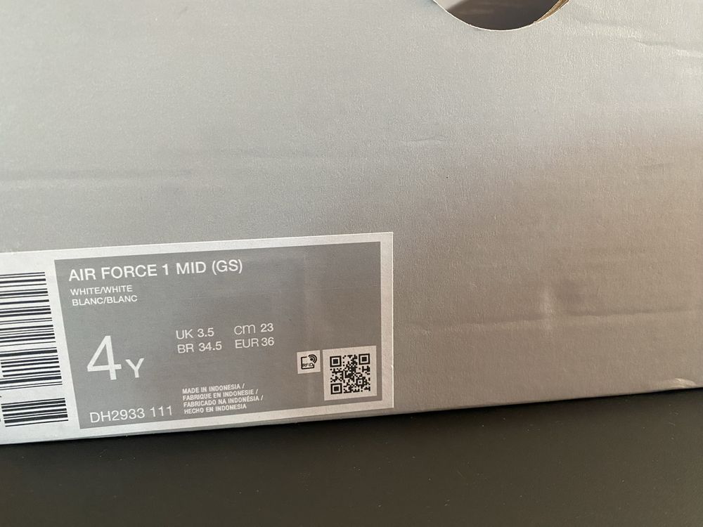Adidasi Originali Nike Air Force 1 Mid cod DH2933-111