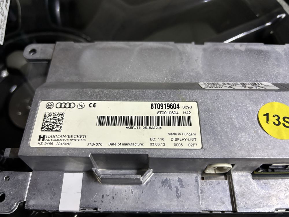 дисплей mmi 3g 6.5 инчов
