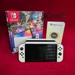 Nintendo Switch OLED (B32060.1/Ag28 Doi Baieti) Garantie 2 ani!