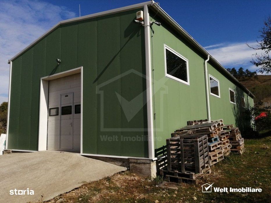 De inchiriat Hala 210 mp cu teren 800 mp, Bontida