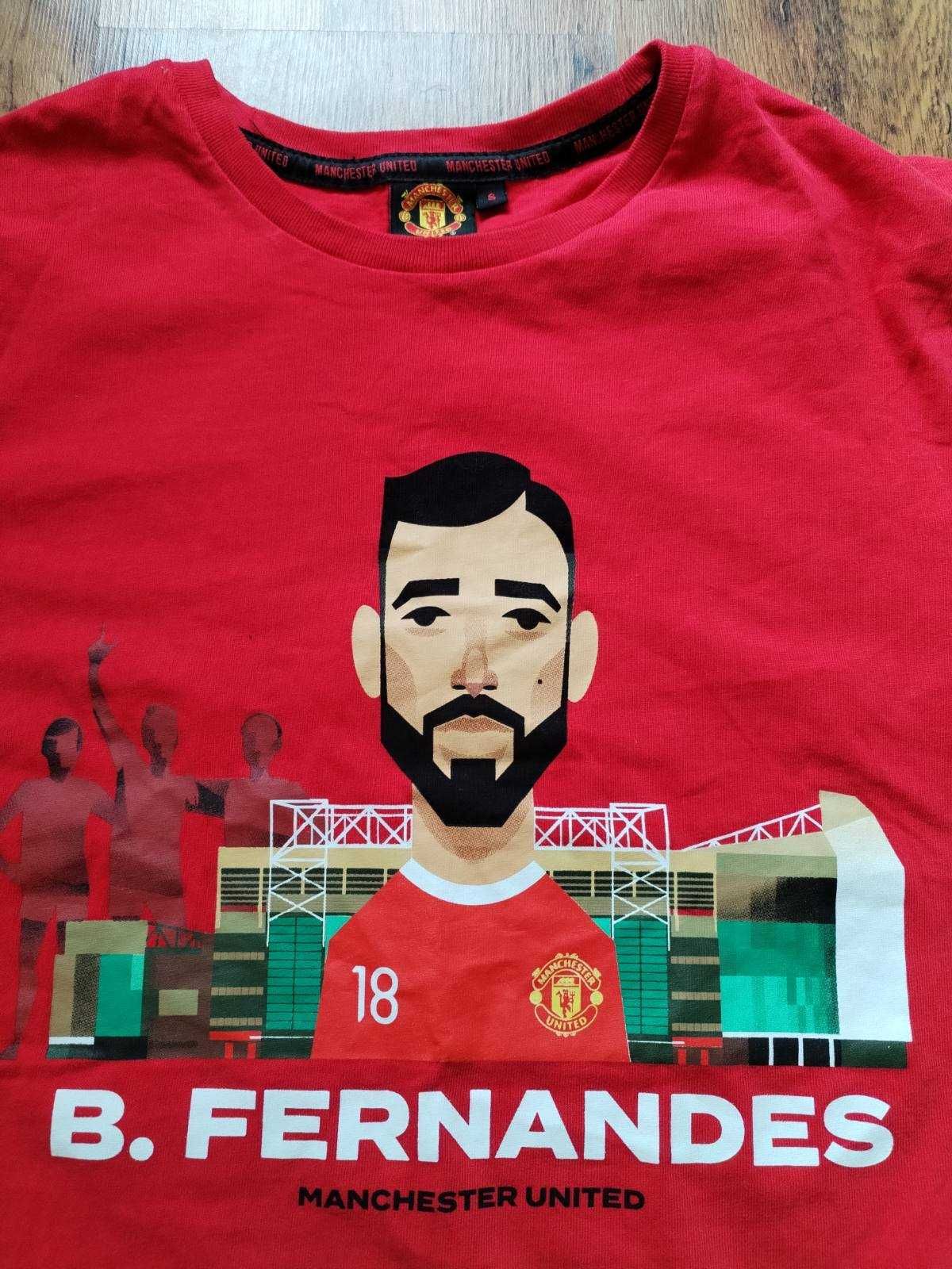 manchester united x B.Fernandes - фенска тениска КАТО НОВА С