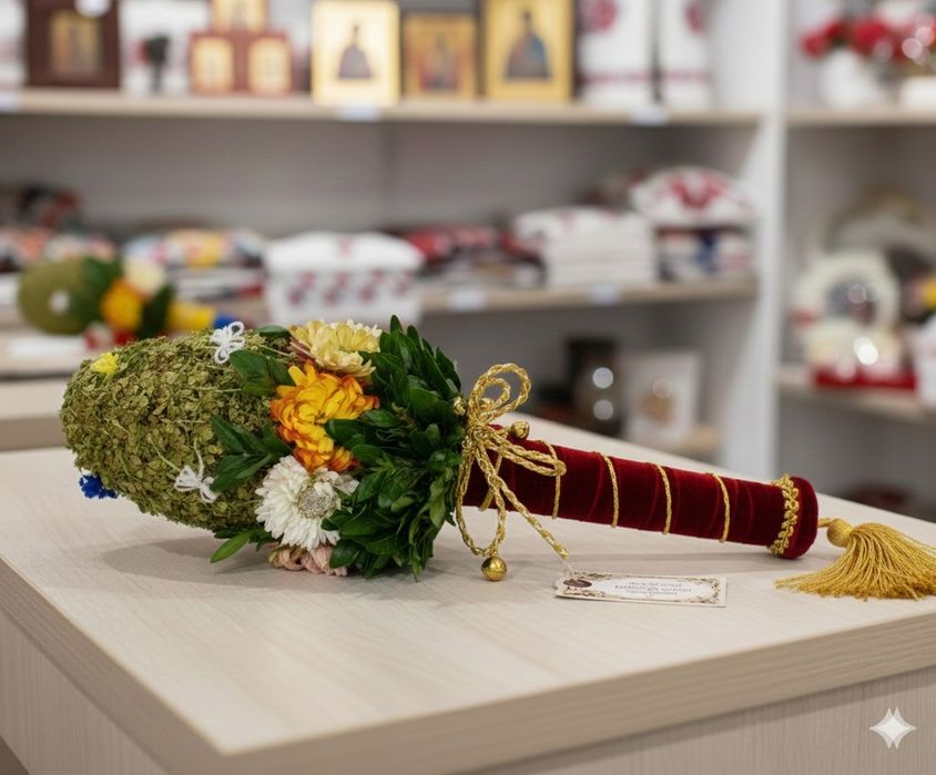 Busuioc tradițional boboteaza