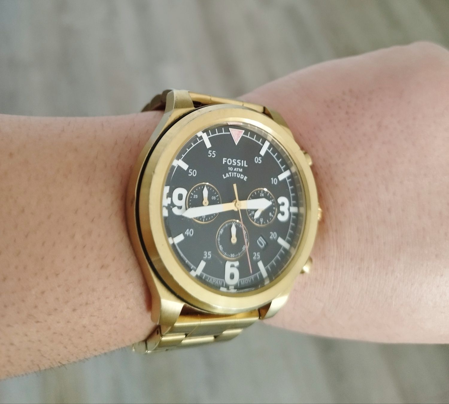 Мъжки оригинален часовник Fossil Latitude 50 мм