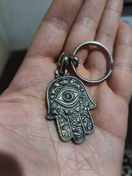 Ключодържател "Ръката на Фатима" против уроки + монета