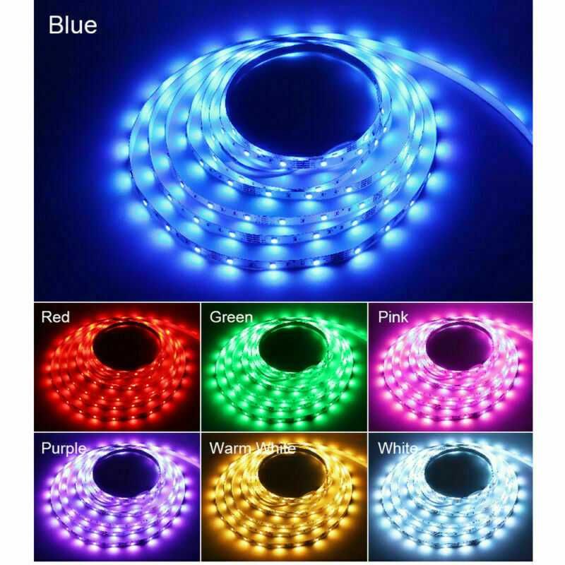 RGB Led лента с Bluetooth апликация и сингронизиране с музиката 5м