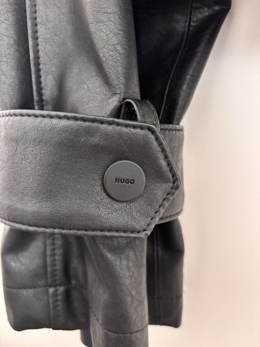 кожено яке байкър Hugo Boss