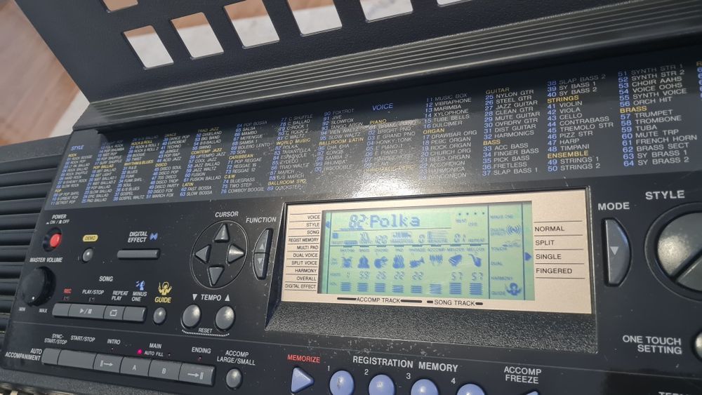 Orga pian Yamaha PSR 420 nouă
