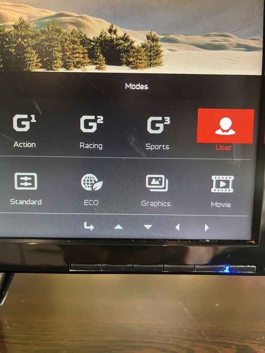 Геймърски Монитор Acer KG221Q - 21.5", Full HD, 1ms, 75Hz, FreeSync