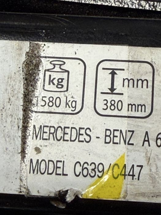 Cric original mercedes vito viano