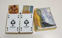Carti de joc poker, cadou, Piatnik Van Gogh, de colectie